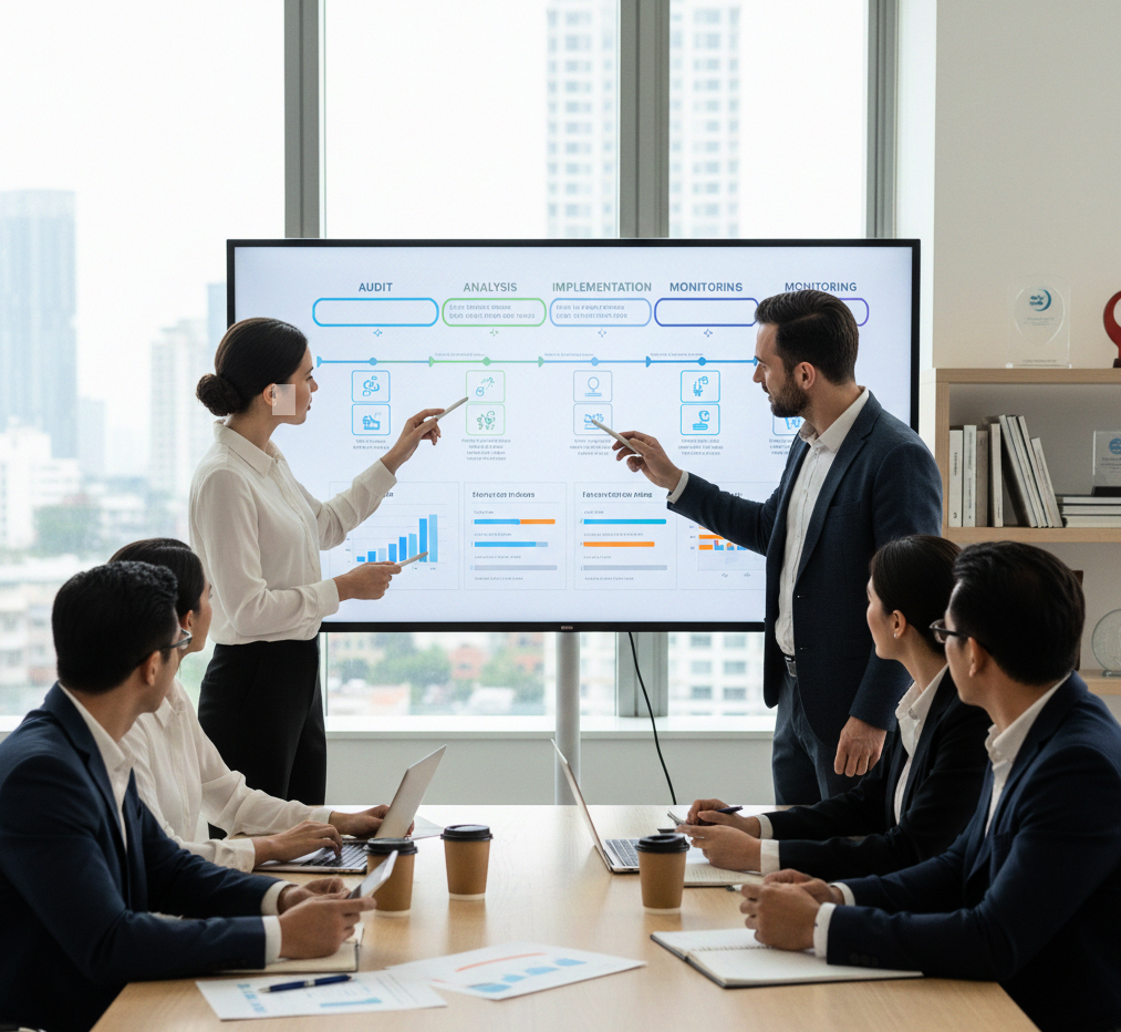 Laboratorio de taller probando nuevas señales finance-b2b